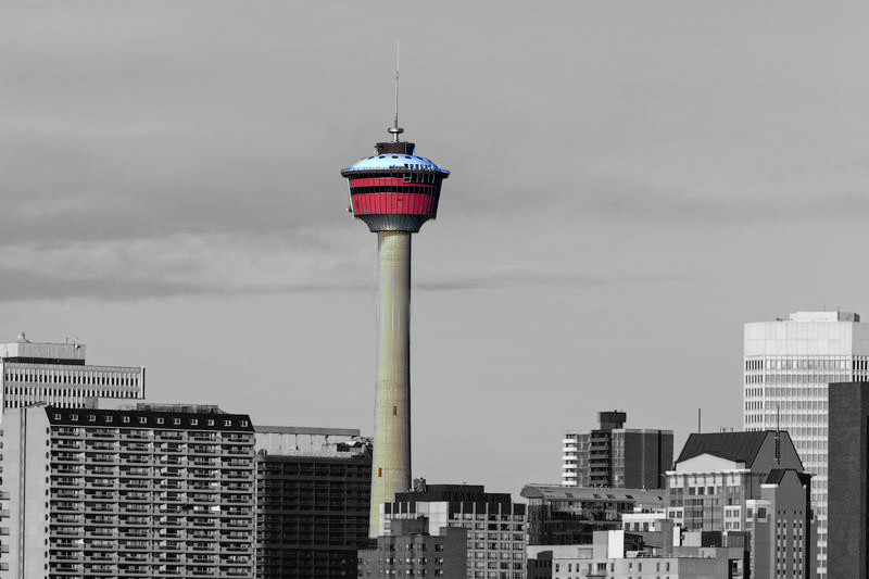 Calgary tower gutter cleaning